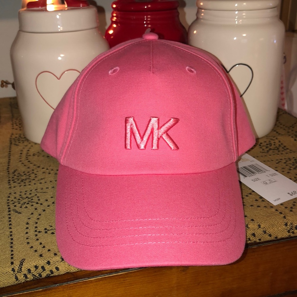 Michael Michael Kors Women’s Adjustable Baseball Hat (Pink)